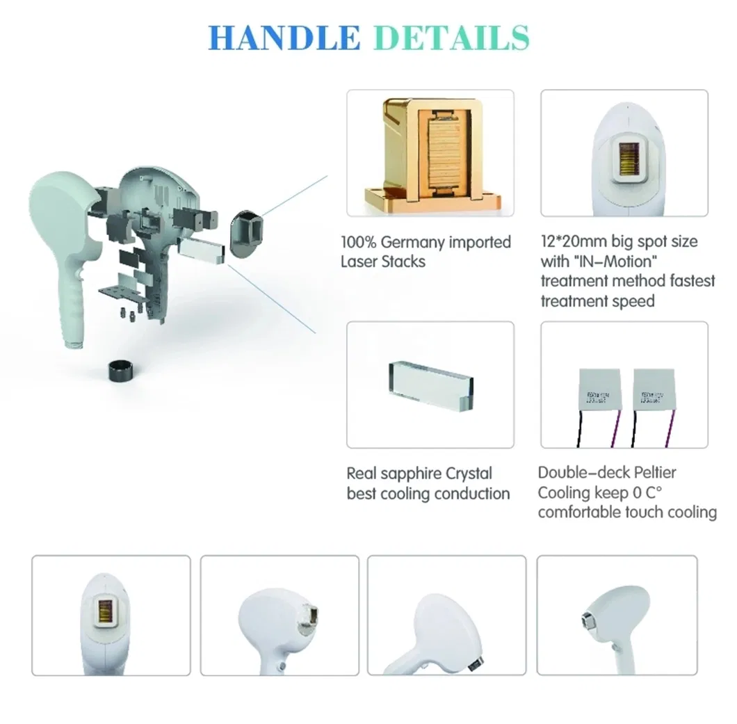 1800W Laser Depilation Machine/ 808nm Diode Laser Depilation / Pain Free Laser Machine From From Beijing Nubway