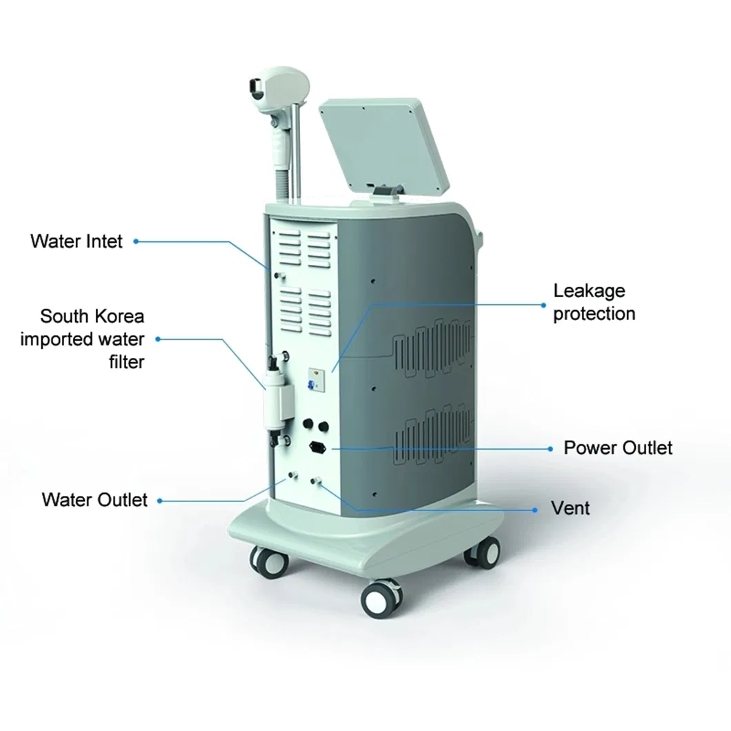 1800W Laser Depilation Machine/ 808nm Diode Laser Depilation / Pain Free Laser Machine From From Beijing Nubway