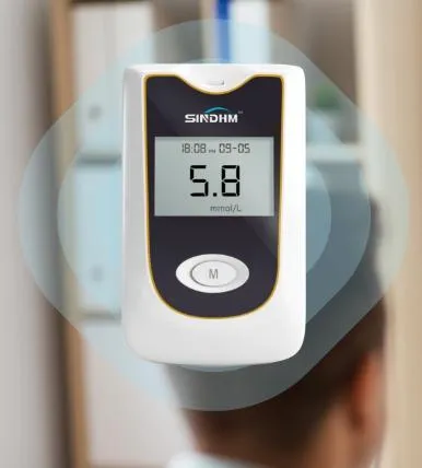 2021 Home Use Sindhm Glucose Meter Measuring Hct for Diabet