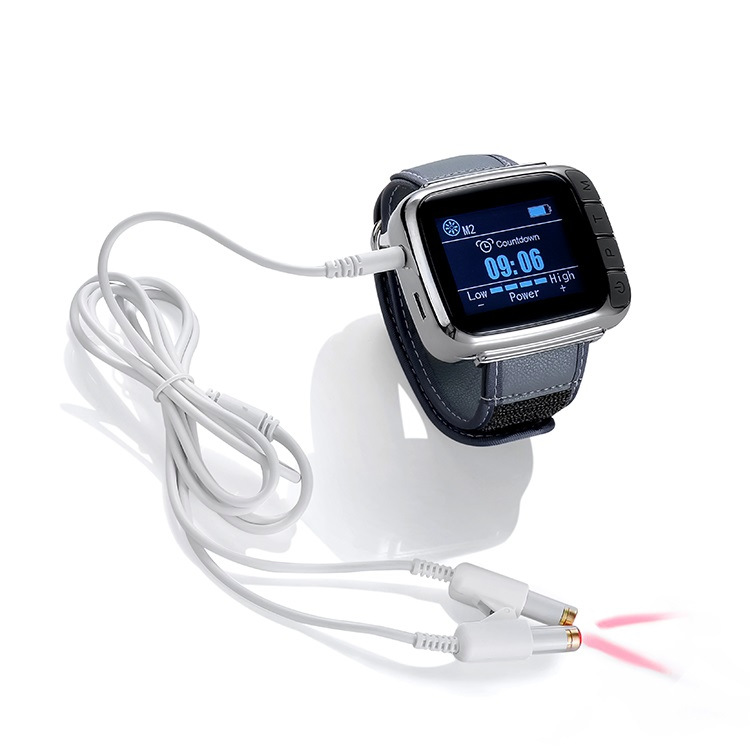 3 in 1 Adjustable Cold Laser Therapy Red Light Wrist Watch Reduce Pain for Rhinitis Joint Wound
