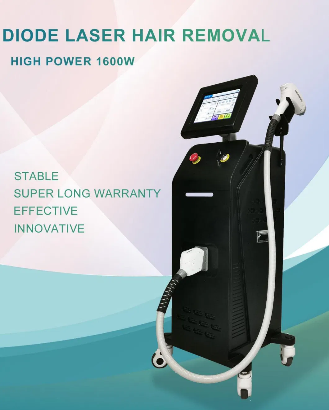 3 Wavelength 1064 755 810nm Laser Hair Removal Depilator Diode Laser Portable