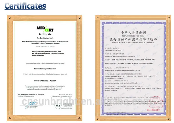 3D Full Digital 4D Veterinary Medical Best Equipment with Convex Probe