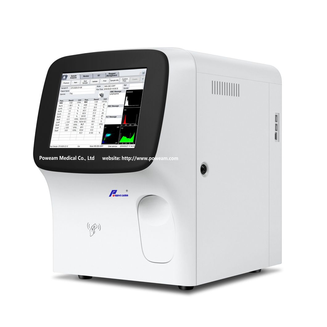 5 Part Auto Hematology Analyzer for Vet
