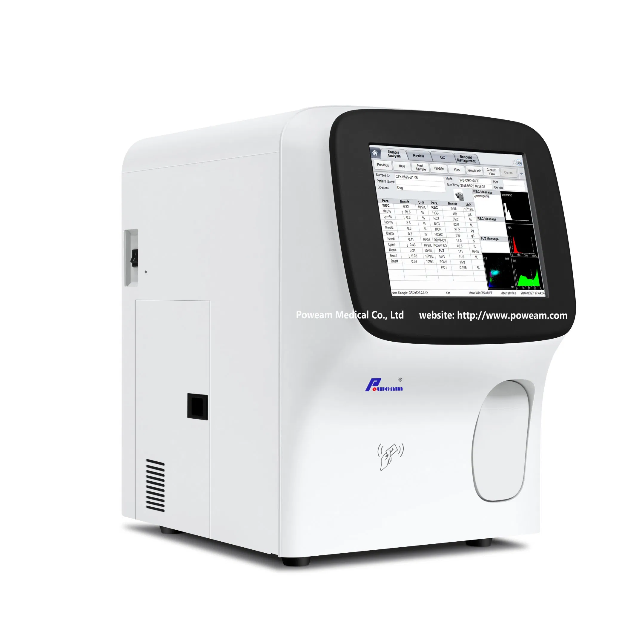 5 Part Auto Hematology Analyzer for Vet