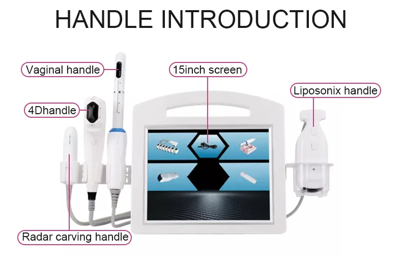 5in 1 4D 5D 9d Hifu Ultra Therapy Vmax Hifu Vaginal Tightening Liposonix Lipohifu Slimming Machine
