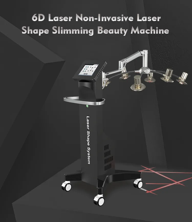 6D 635nm Red Light Therapy Body Slimming Laser Treatment Maxlipo Laser Lipolysis Slimming Machine