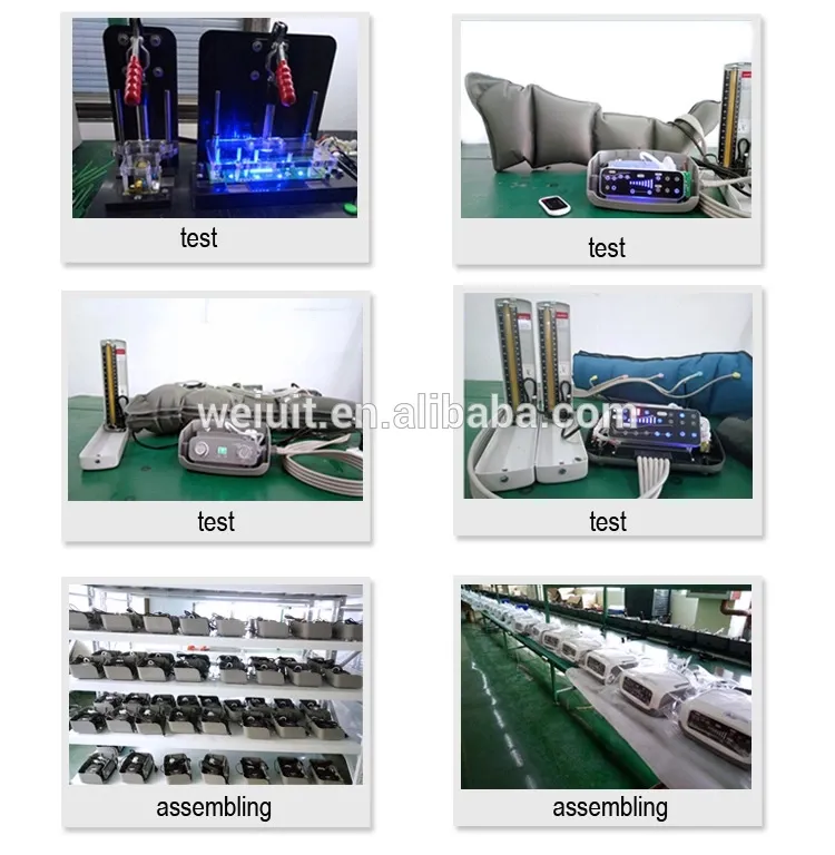 8-Chamber Air Pressure Extremity Massager Suitable for People Who Suffer From Leg Peoblems