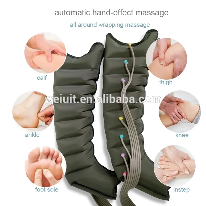 8-Chamber Air Pressure Extremity Massager Suitable for People Who Suffer From Leg Peoblems