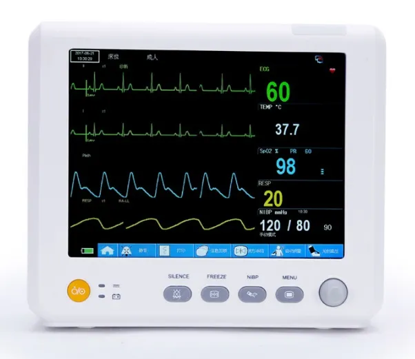 8 Inch People Patient Monitor Ew-P808m with Built-in Rechargeable Lithium Battery