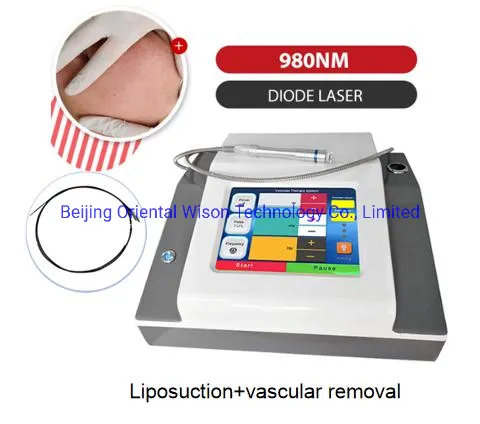 980nm Vascular Removal Liposuction 2 in 1 Fiber Conductor Lesions Removal 980nm Vascular Removal Spider Vein
