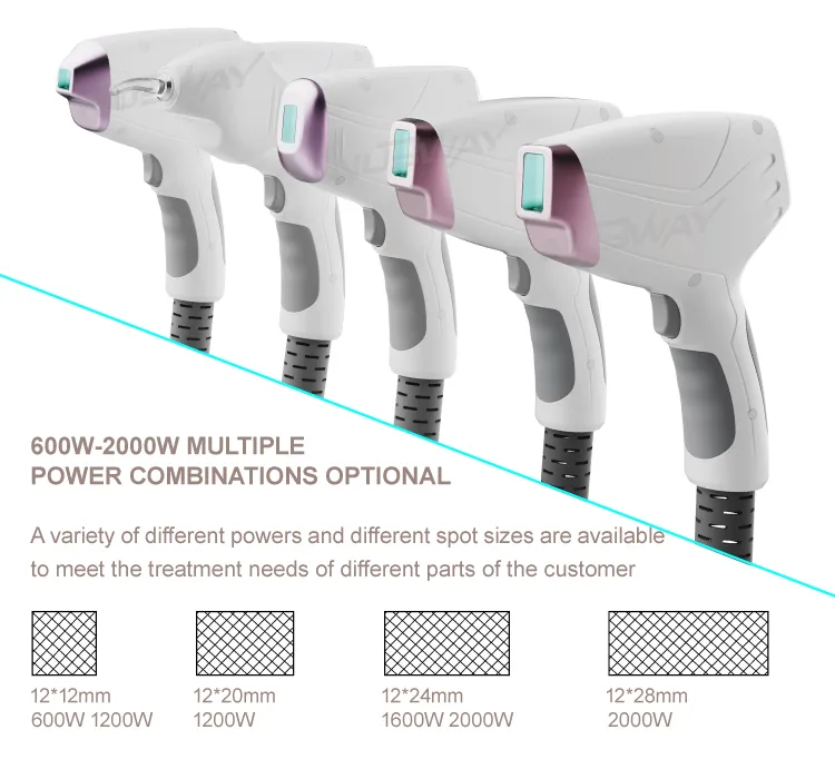 All Types Body Skin Top Quality No Pain Nubway Painlesss Permanent Depilation Professional Factory Price Soprano Laser 808nm Hair Removal Machine for Sale UK