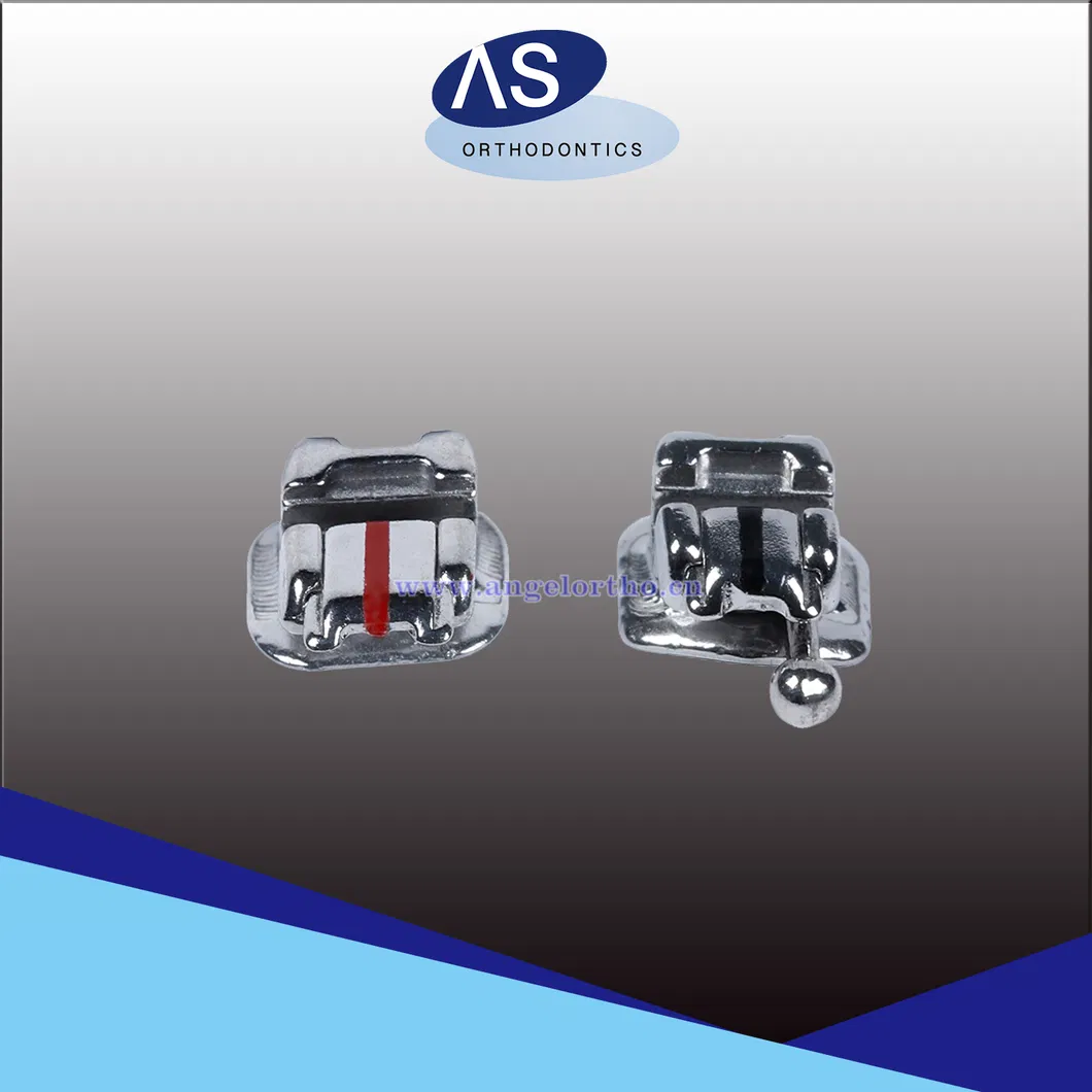 as Manufacture Dental Material Orthodontic High Quality Passive Self Ligating Brackets 2g
