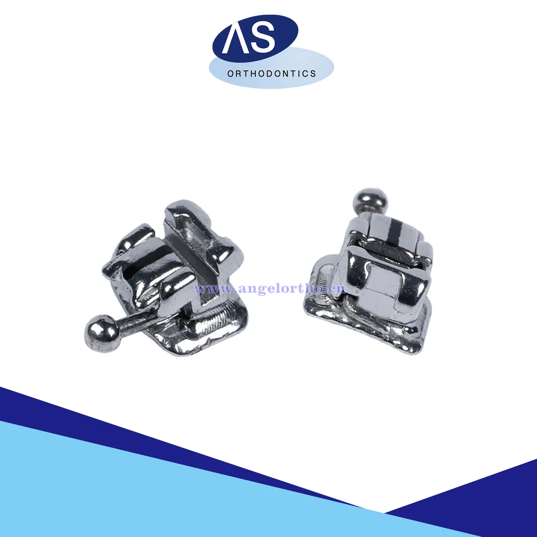 as Manufacture Dental Material Orthodontic High Quality Passive Self Ligating Brackets 2g
