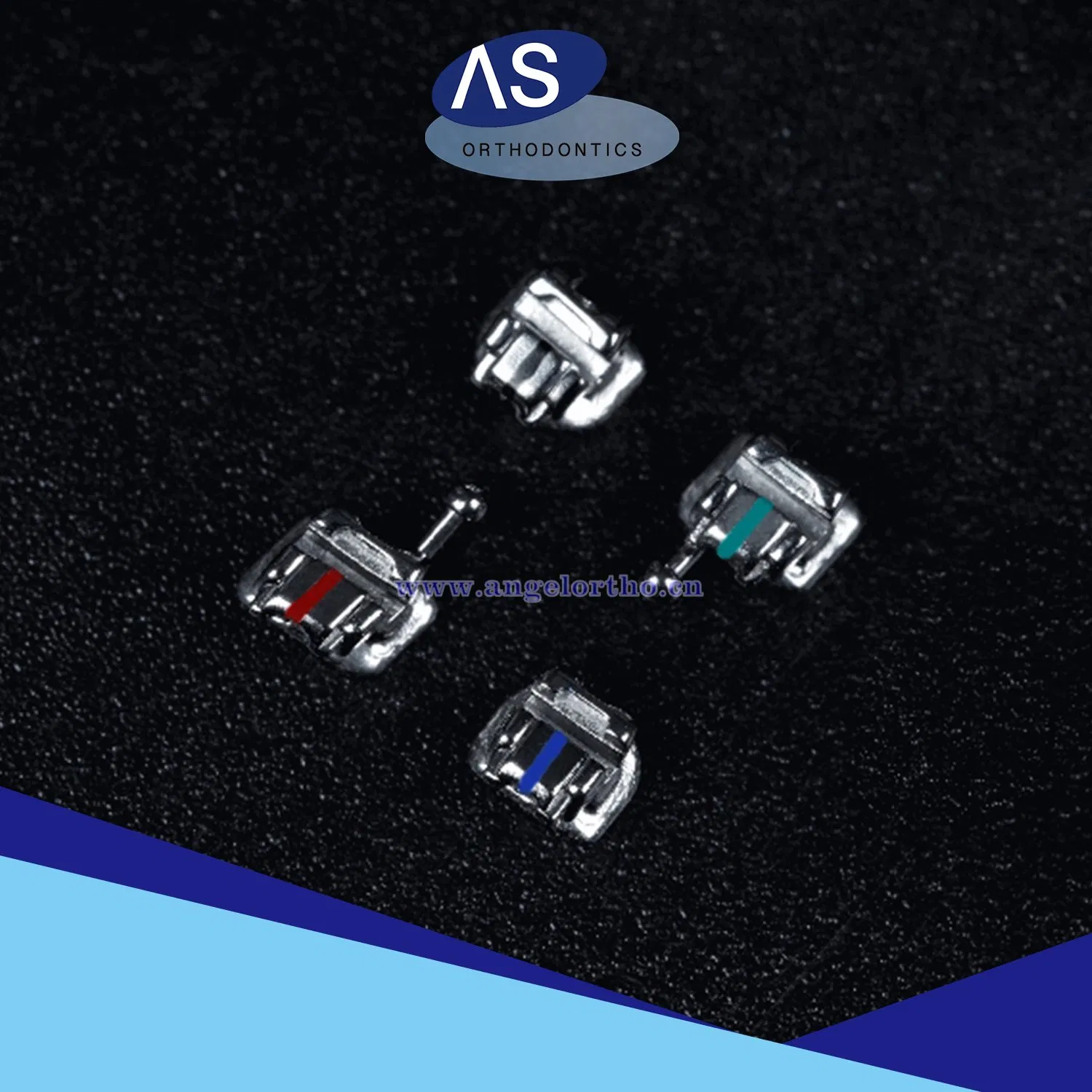 as Manufacture Dental Material Orthodontic High Quality Passive Self Ligating Brackets 2g