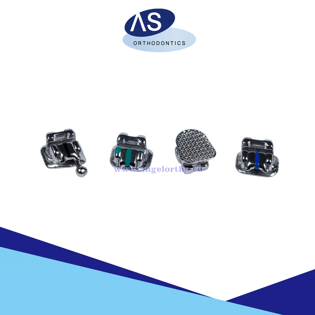 as Manufacture Dental Material Orthodontic High Quality Passive Self Ligating Brackets 2g