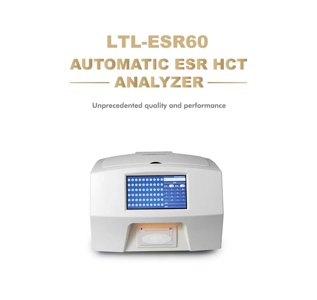 Automatic ESR Hct Analyzer Automatic ESR Analyzer 10/30/60/100 Channels ESR Analyzer
