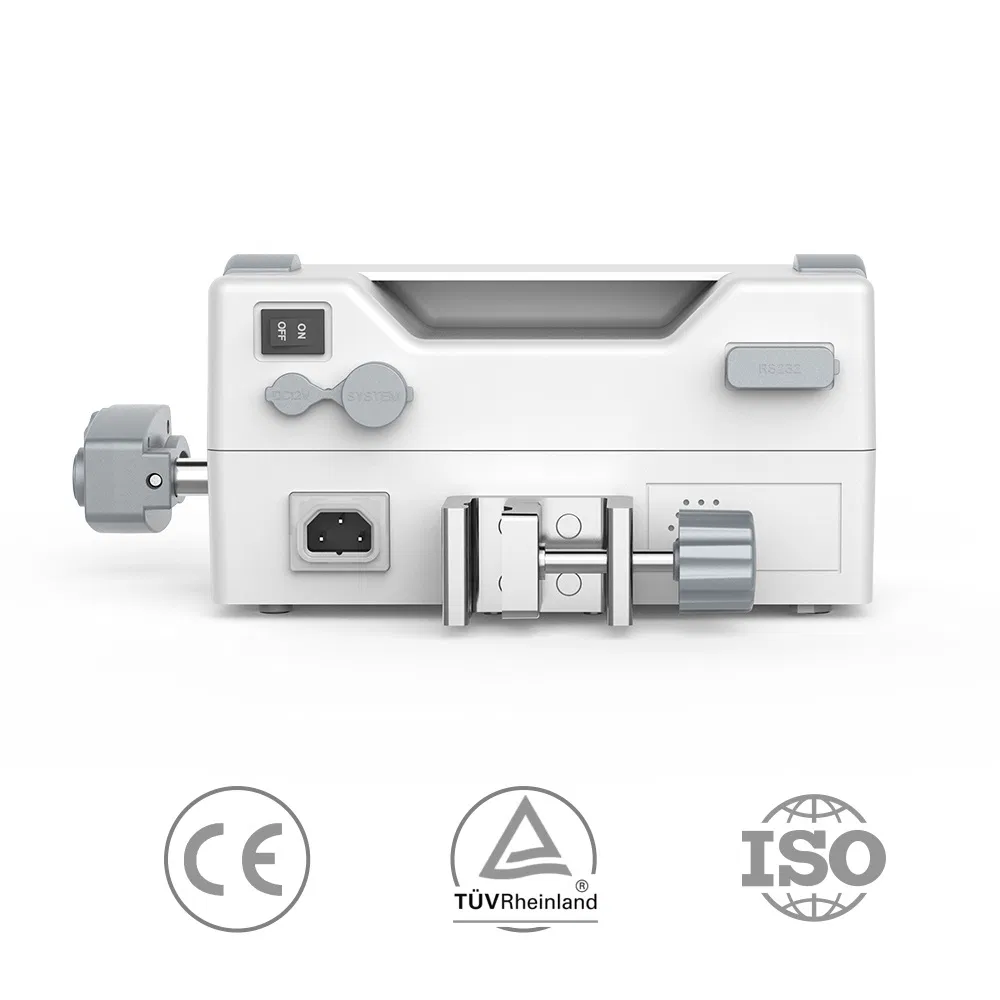 Automatic Medical Syringe Pump Factory Portable Laboratory Single Channel Syringe Pump with CE