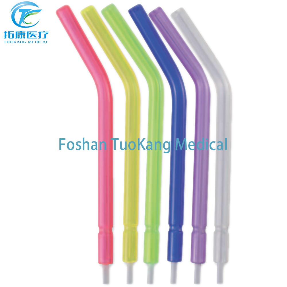 Beautiful Colourful Dental Disposable 3 Way Air Water Syringe Tips Dental Consumable for Three-Way Air Water Syringe Tips