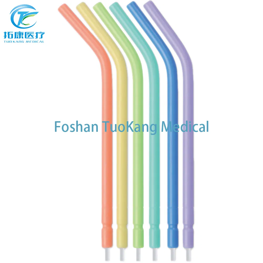 Beautiful Colourful Dental Disposable 3 Way Air Water Syringe Tips Dental Consumable for Three-Way Air Water Syringe Tips