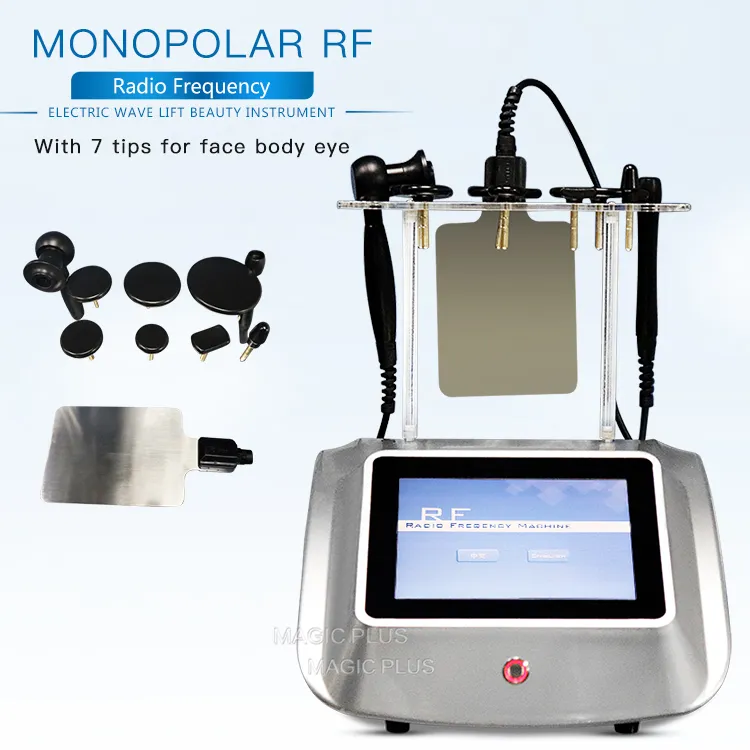 Beauty Supplies Wrinkle Removal RF Cet Monopolar Slimming Machine