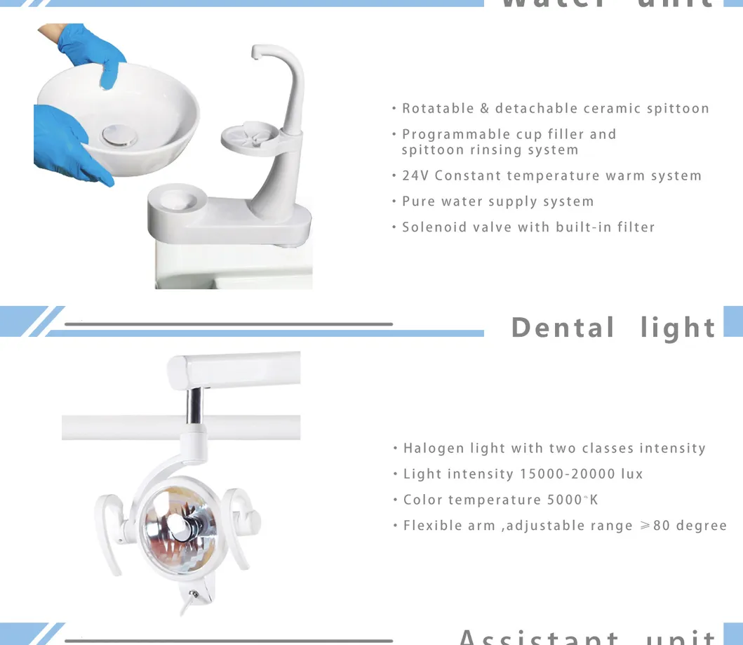 Best Price Hdc-N1 Hospital Electric Economic Dental Unit Dental Chair Price