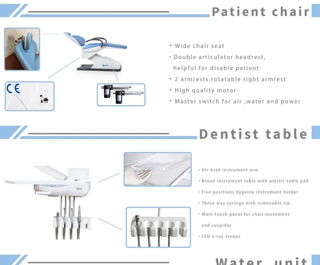 Best Price Hdc-N1 Hospital Electric Economic Dental Unit Dental Chair Price