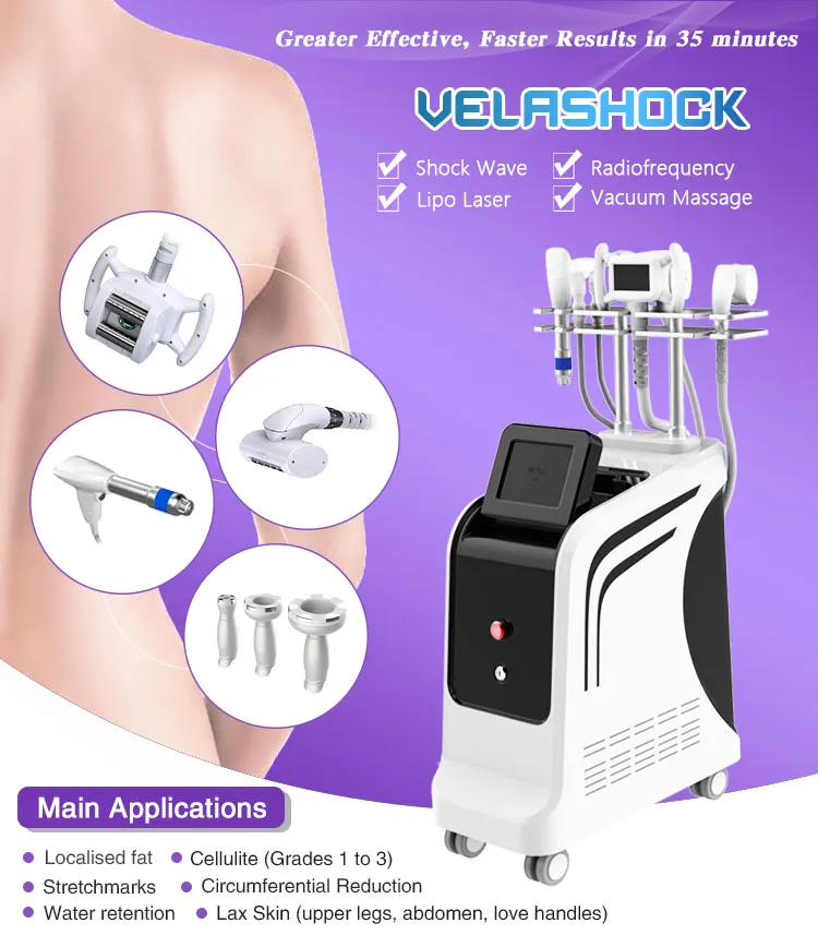 Best Velasmooth V9 Shockwave Slimming Machine in Velasmooth Slimming Machine