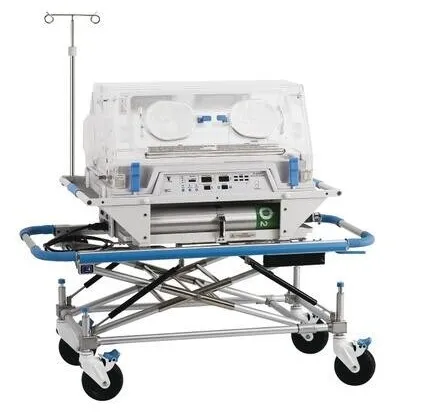 Bi-2000t Hot Selling Cart Type Mobile Infant Incubator, Transport Incubators (with battery, cylinder and examination lamp) for Baby Care, Ambulance