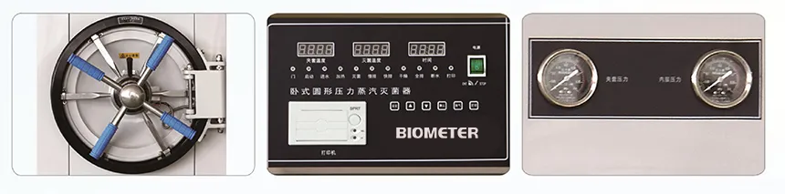 Biometer China Efficient Steam Generator Hot Sale Horizontal Autoclave