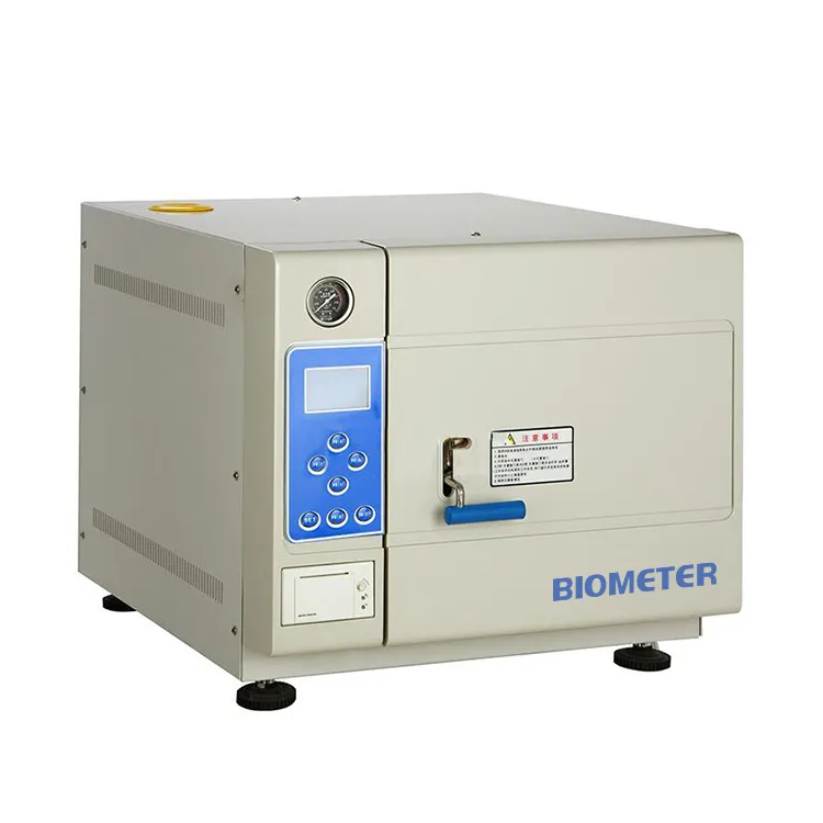 Biometer Micro Computer Table Top Circular Sterilizer Steam Autoclave