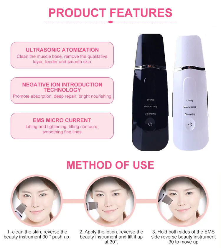 Black Promote Skin Health, Facial Renewal Skin Scrubber