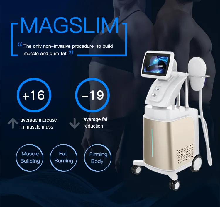 Build Muscle Fat Reduction EMS Muscle Stimulator Electromagnetic Machine