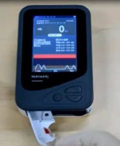 CE Approved H7 Professional Poct Hemoglobin Analyzer Hba1c Meter for Medical Use