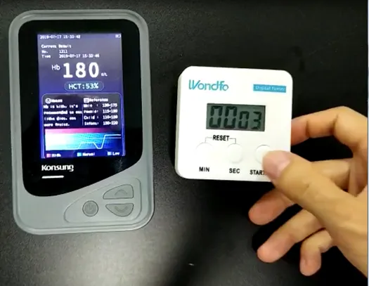 CE Approved H7 Professional Poct Hemoglobin Analyzer Hba1c Meter for Medical Use