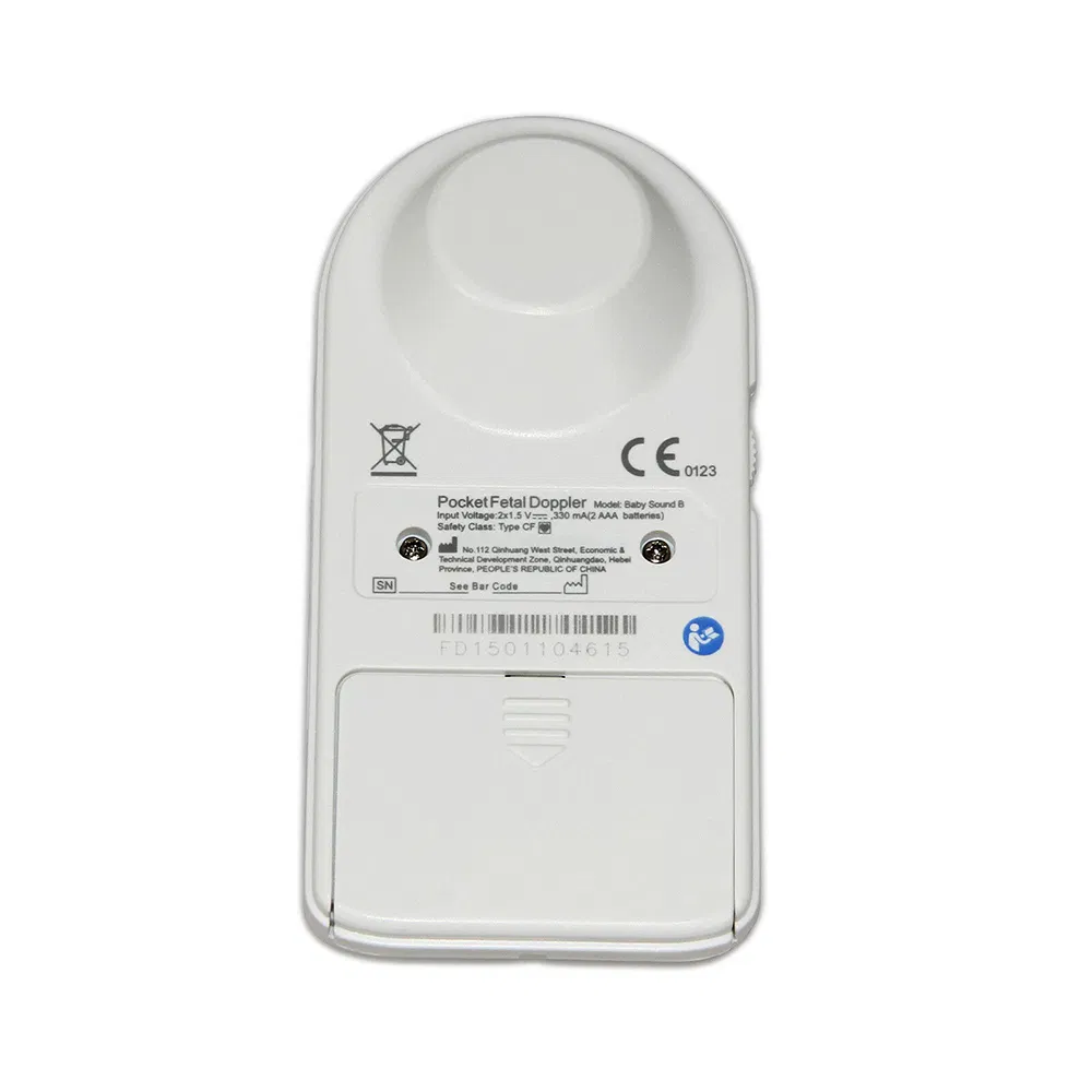 CE-Certified Baby Sound B High-Fidelity Heartrate Ultrasound Prenatal Pocket Fetal Doppler