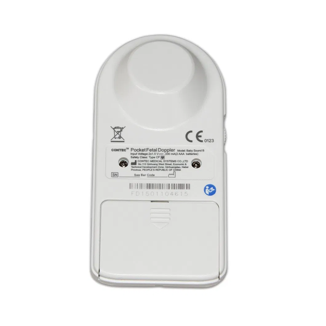CE-Certified Baby Sound B High-Fidelity Heartrate Ultrasound Prenatal Pocket Fetal Doppler