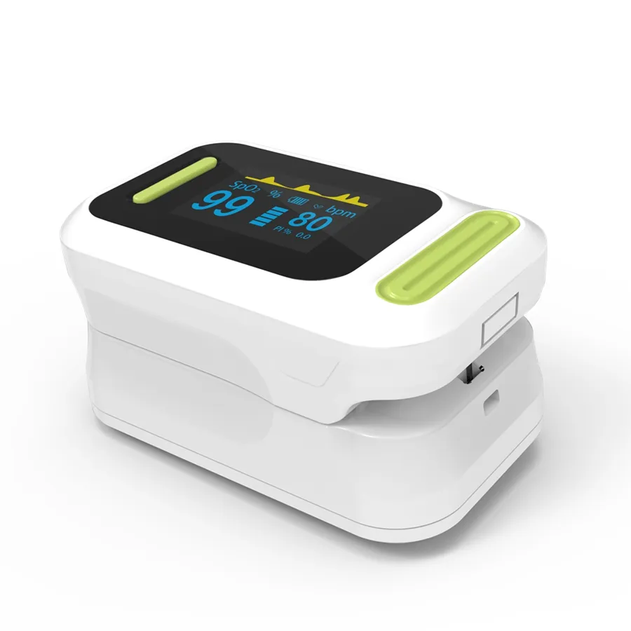 CE FDA Approved OLED LED TFT Oxygen Meter OEM ODM Fingertip Pulse Oximeter