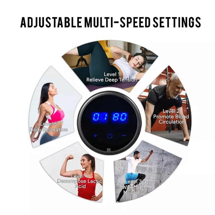 Cheap Personalized Cordless Massage Gun Massage Gun Deep Tissue Percussion Muscle Massager