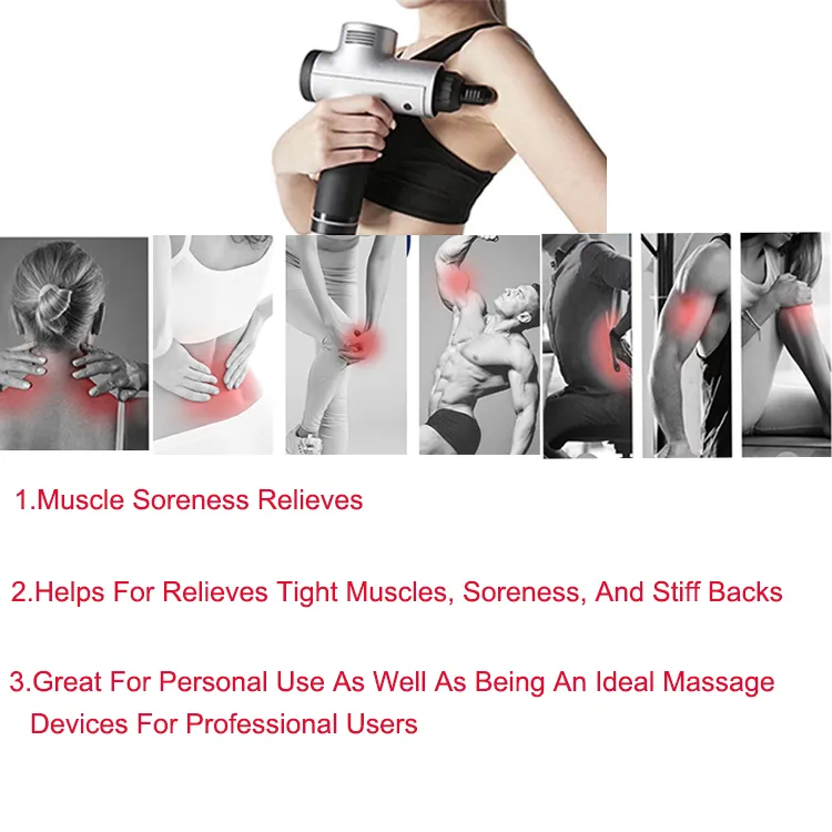 Cheap Personalized Cordless Massage Gun Massage Gun Deep Tissue Percussion Muscle Massager