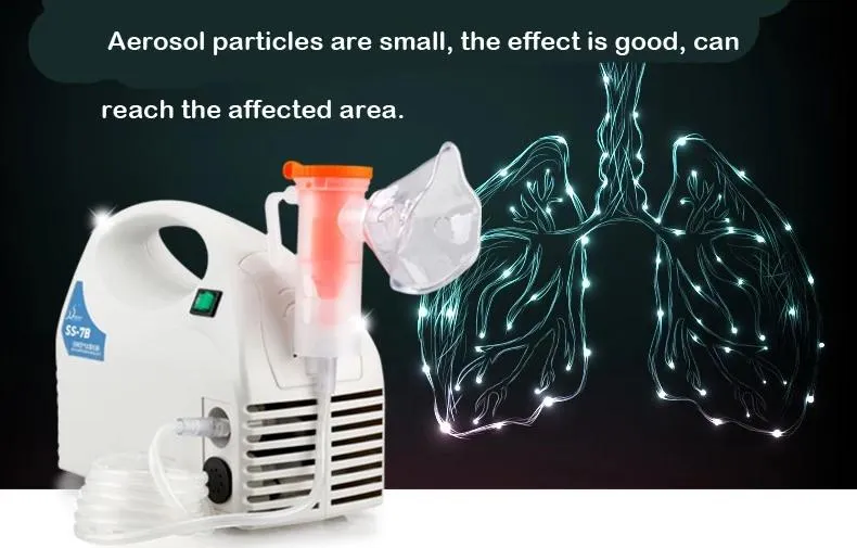 China Air Compressing Nebulizer Ss-7b Home Care Nebulizer
