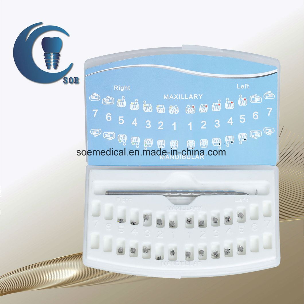 China Dental Supply Orthodontic Autoligado Brace with FDA ISO