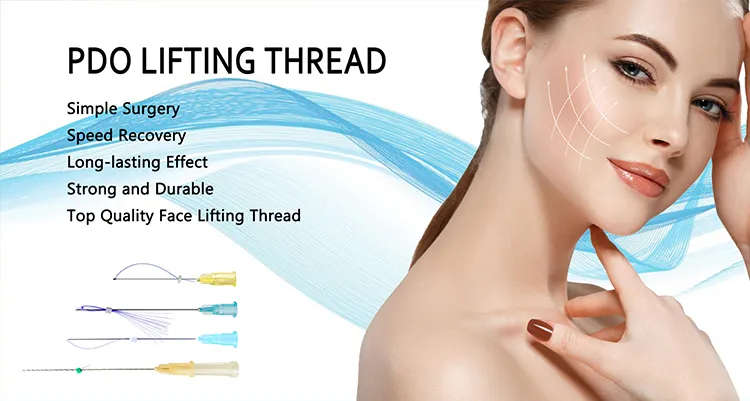 Clinic Use 4D 6D Cog Pdo Thread for Face Lift and Wrinkle Correction