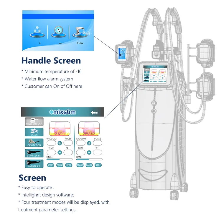 Cryo Cold Lipolysis Machine Freeze Fat 360 Body Shaping Beauty Slimming Machine