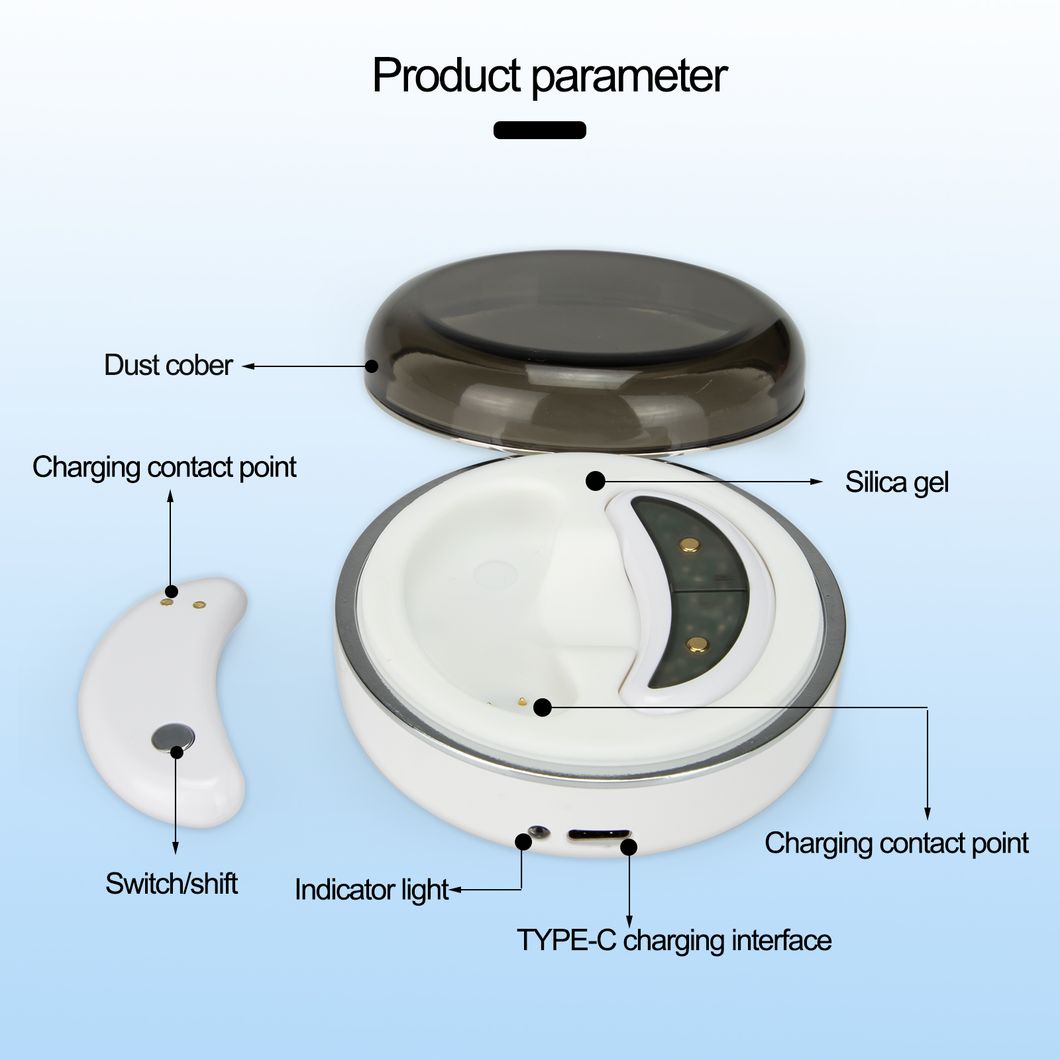 Custom LED Red Light Eye Care Therapy EMS Massager with Gel Patch for Treatment Under Eye Wrinkle