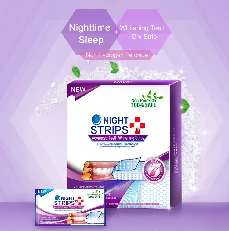 Custom Package Tooth Polishing Whiting Teeth Stripes