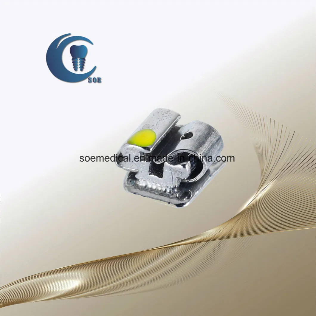 Dental Material Orthodontic Self Ligating Brackets with Buccal Tube