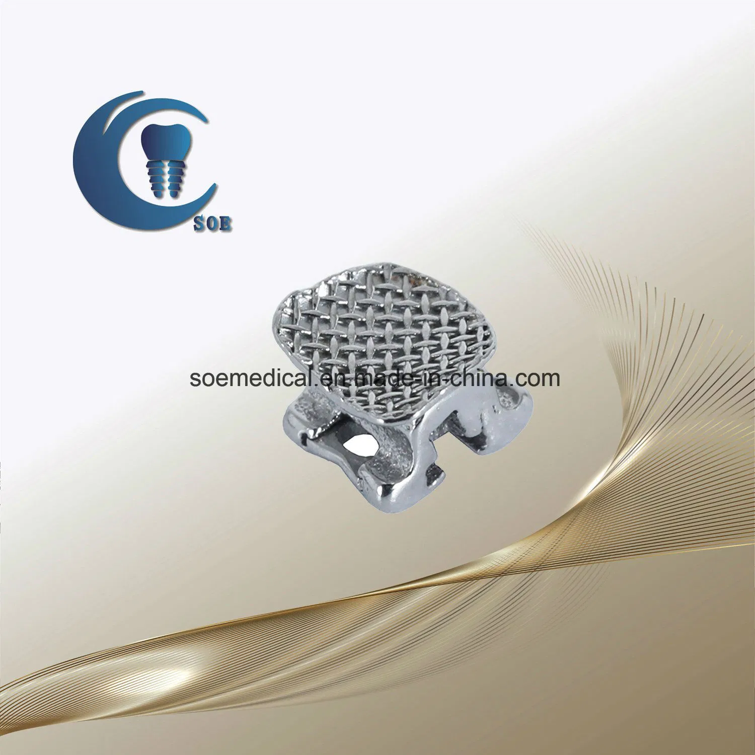 Dental Material Orthodontic Self Ligating Brackets with Buccal Tube