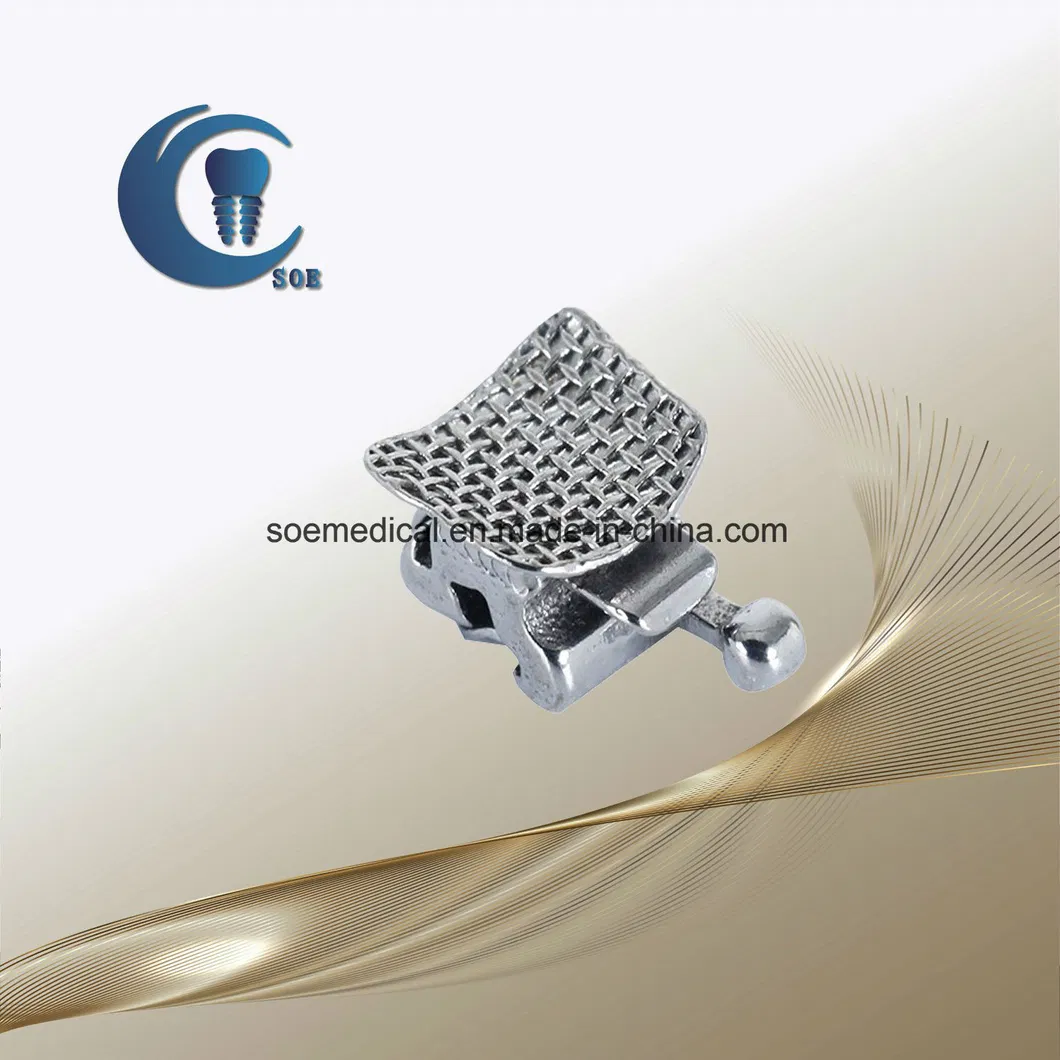 Dental Material Orthodontic Self Ligating Brackets with Buccal Tube