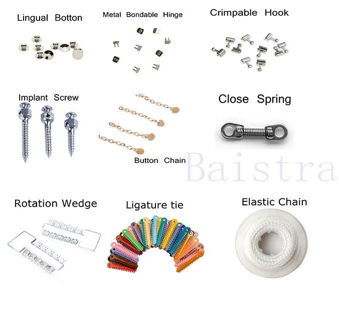 Dental Orthodontic Bite Turbos Tongue Tamers Monoblock Hinge