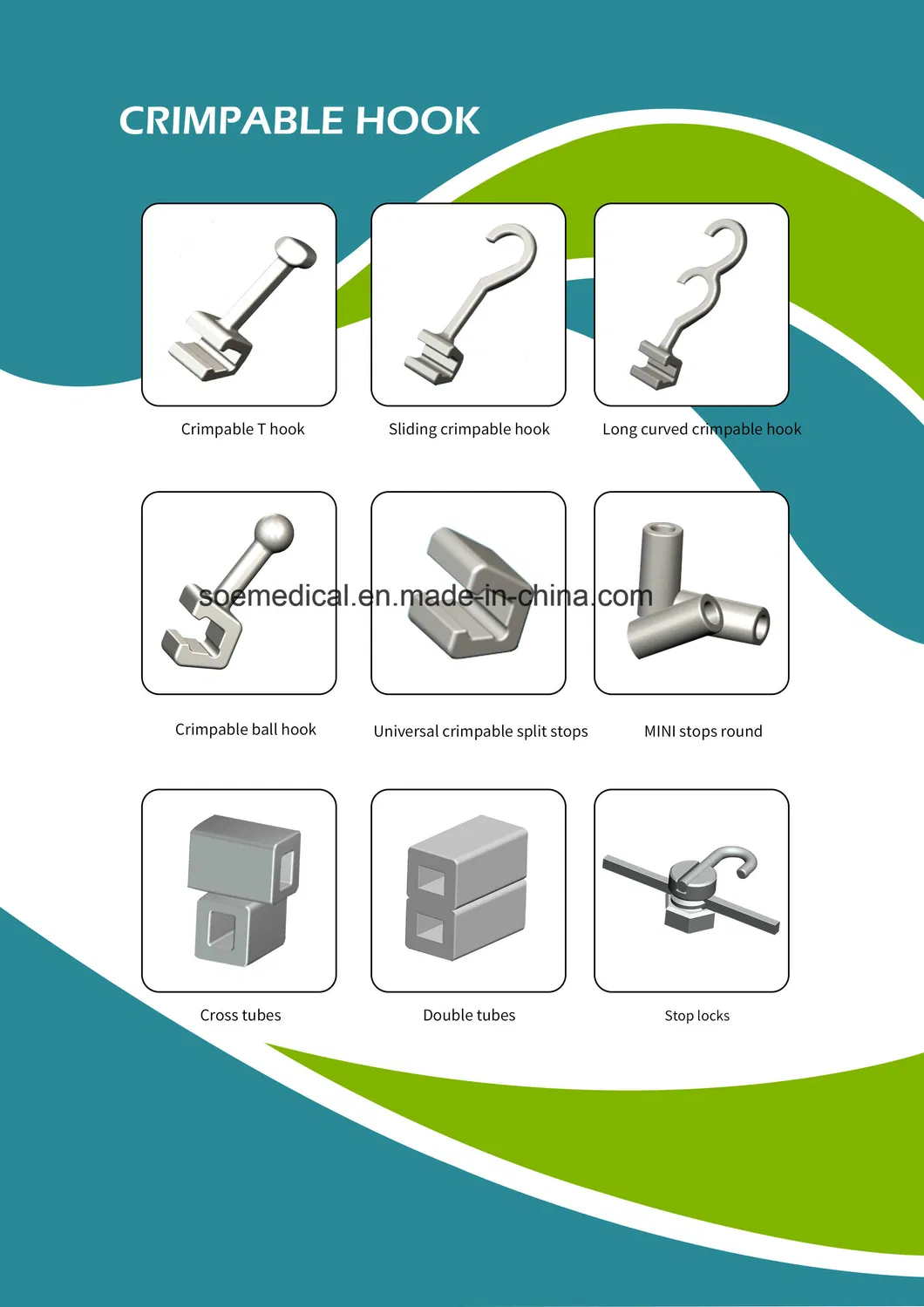 Dental Orthodontic Lingual Bite Turbos Opener Bite-Builder Wings Tongue Tamers